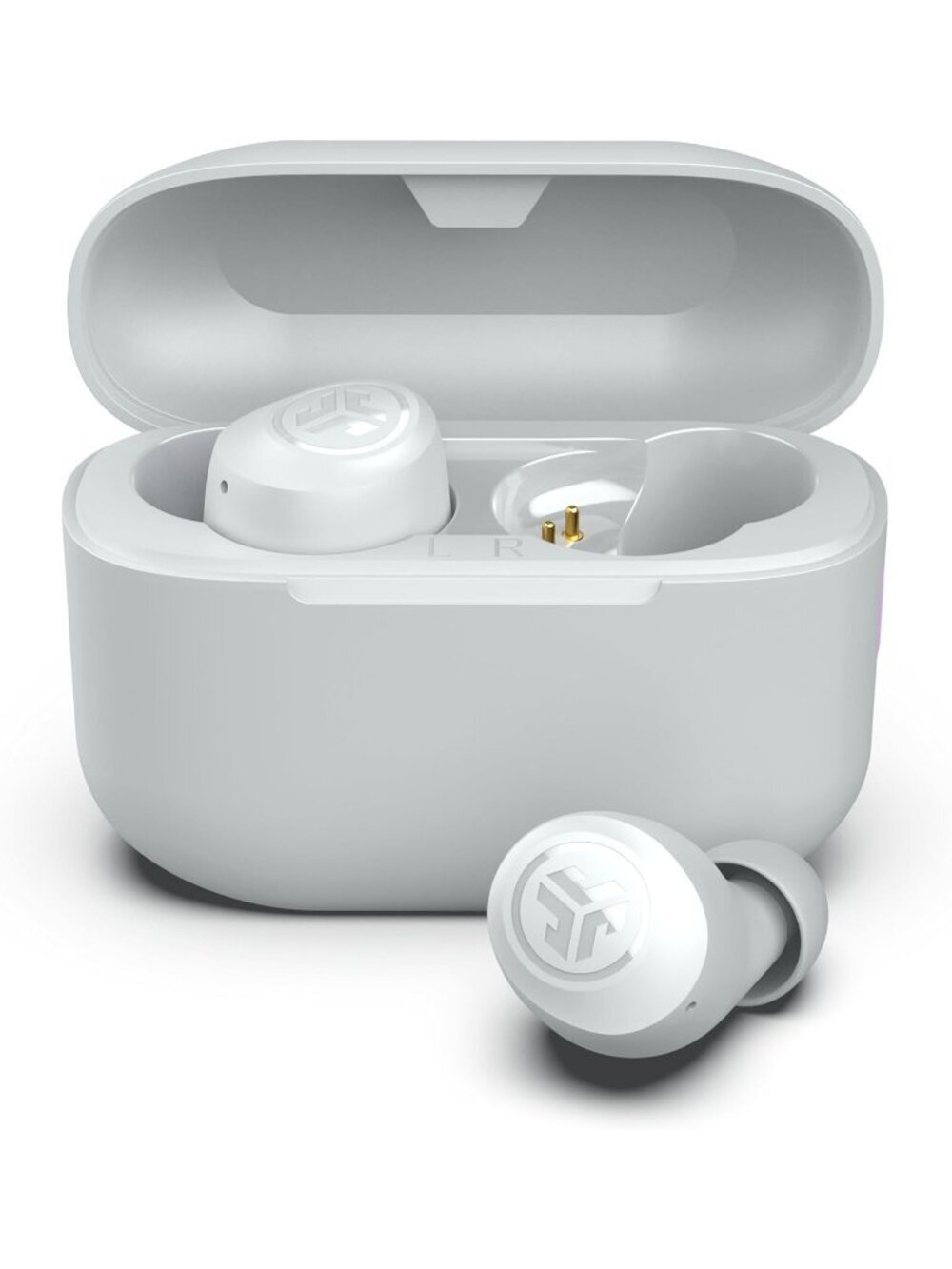 Wireless White Go Air Pop+ Microphone Dual Connect EQ3 Sound Bluetooth Earbud - Picture 1 of 6